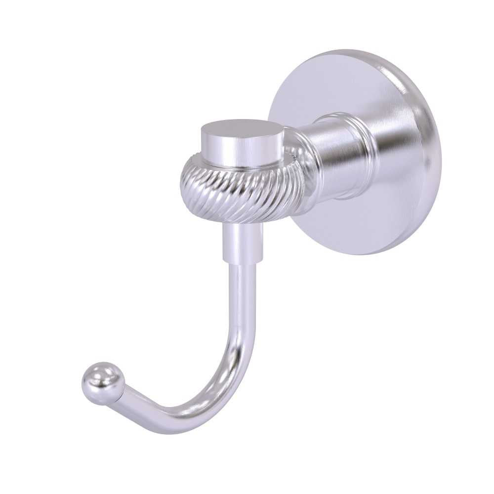 Allied Brass Continental Collection Robe Hook with Twist Accents, 2020T-SCH