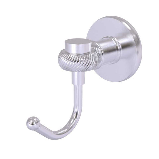 Allied Brass Continental Collection Robe Hook with Twist Accents, 2020T-SCH