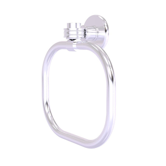 Allied Brass Continental Collection Towel Ring with Dotted Accents, 2016D-SCH