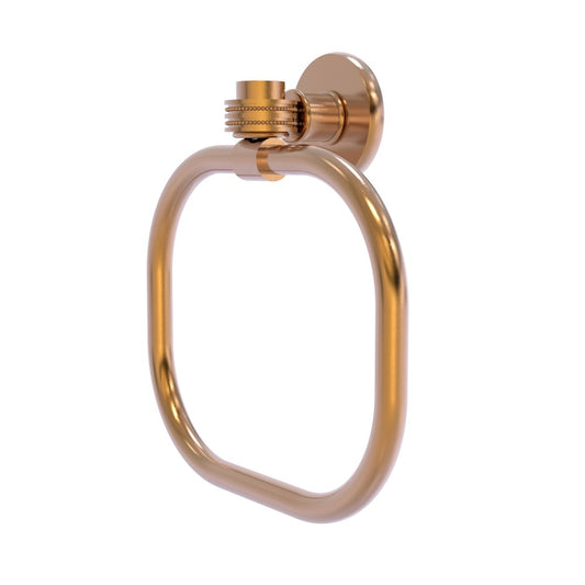 Allied Brass Continental Collection Towel Ring with Dotted Accents, 2016D-BBR