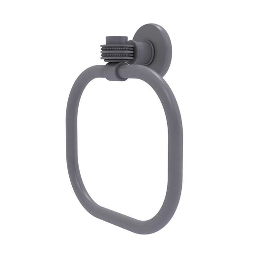 Allied Brass Continental Collection Towel Ring with Dotted Accents, 2016D-GYM