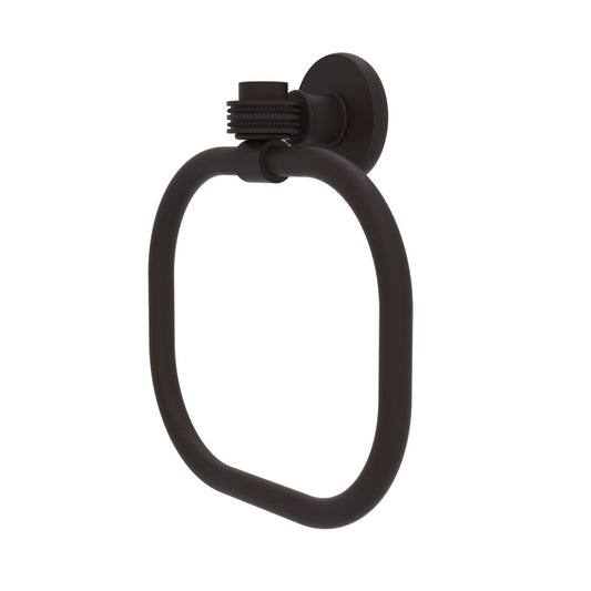 Allied Brass Continental Collection Towel Ring with Dotted Accents, 2016D-ORB