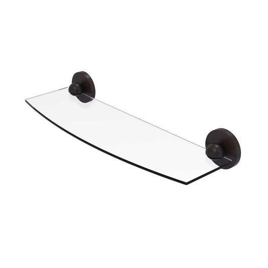 Allied Brass Skyline Collection 18 Inch Glass Shelf, 1033/18-VB