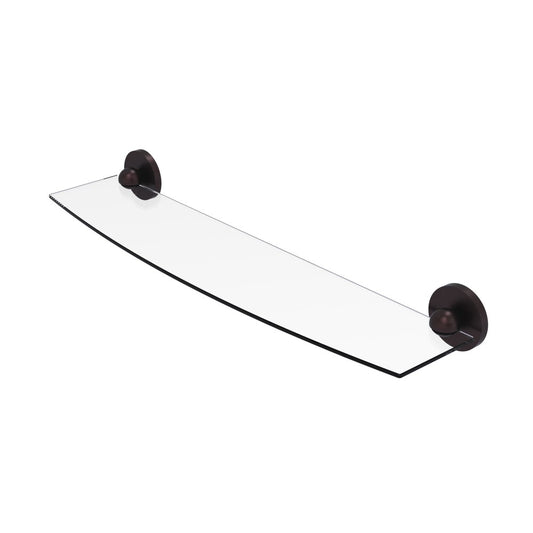 Allied Brass Skyline Collection 24 Inch Glass Shelf, 1033/24-ABZ