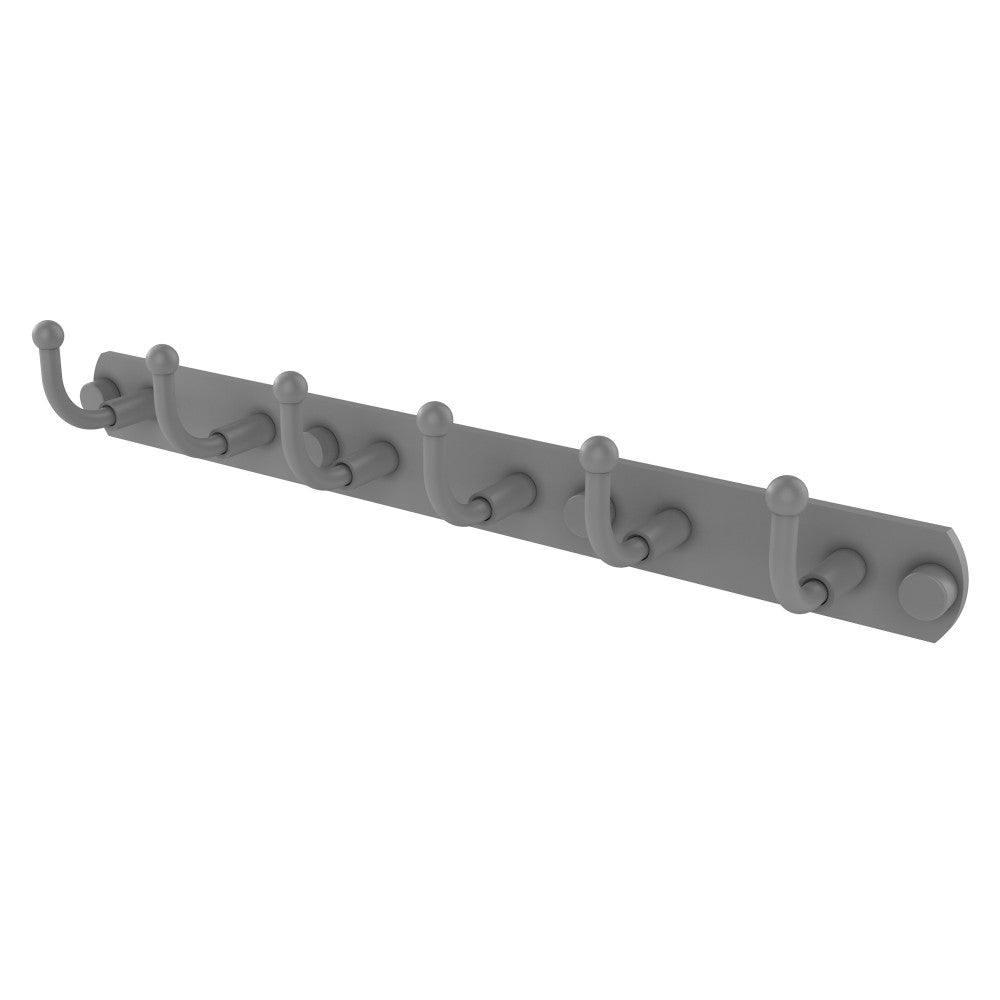 Allied Brass Skyline Collection 6 Position Tie and Belt Rack, 1020-6-GYM