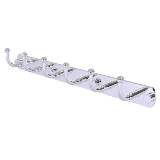 Allied Brass Skyline Collection 6 Position Tie and Belt Rack, 1020-6-PC