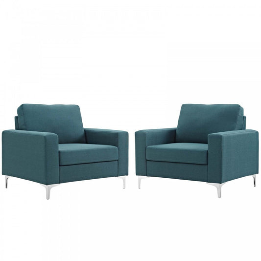 Allure 2 Piece Armchair Set, Blue