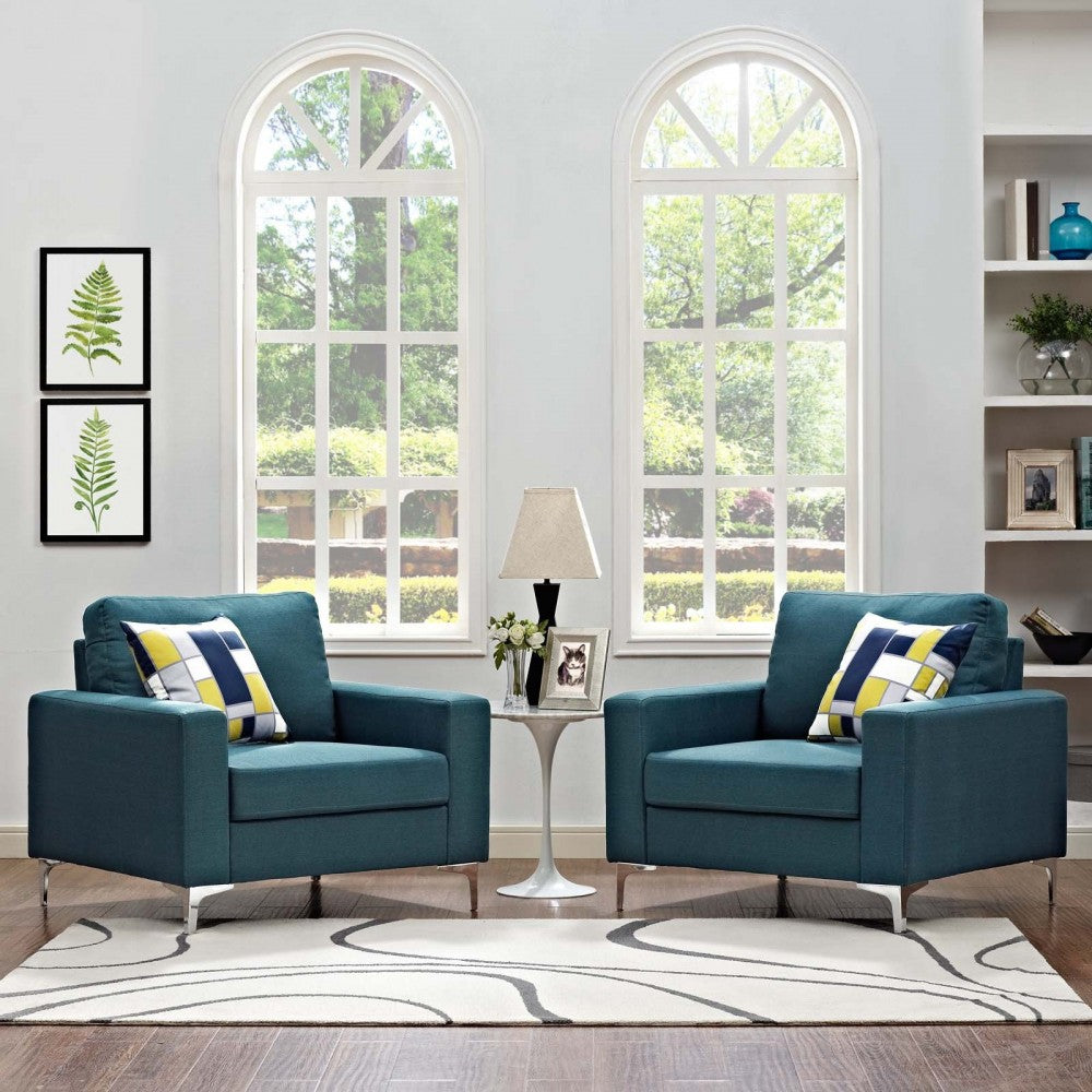 Allure 2 Piece Armchair Set, Blue
