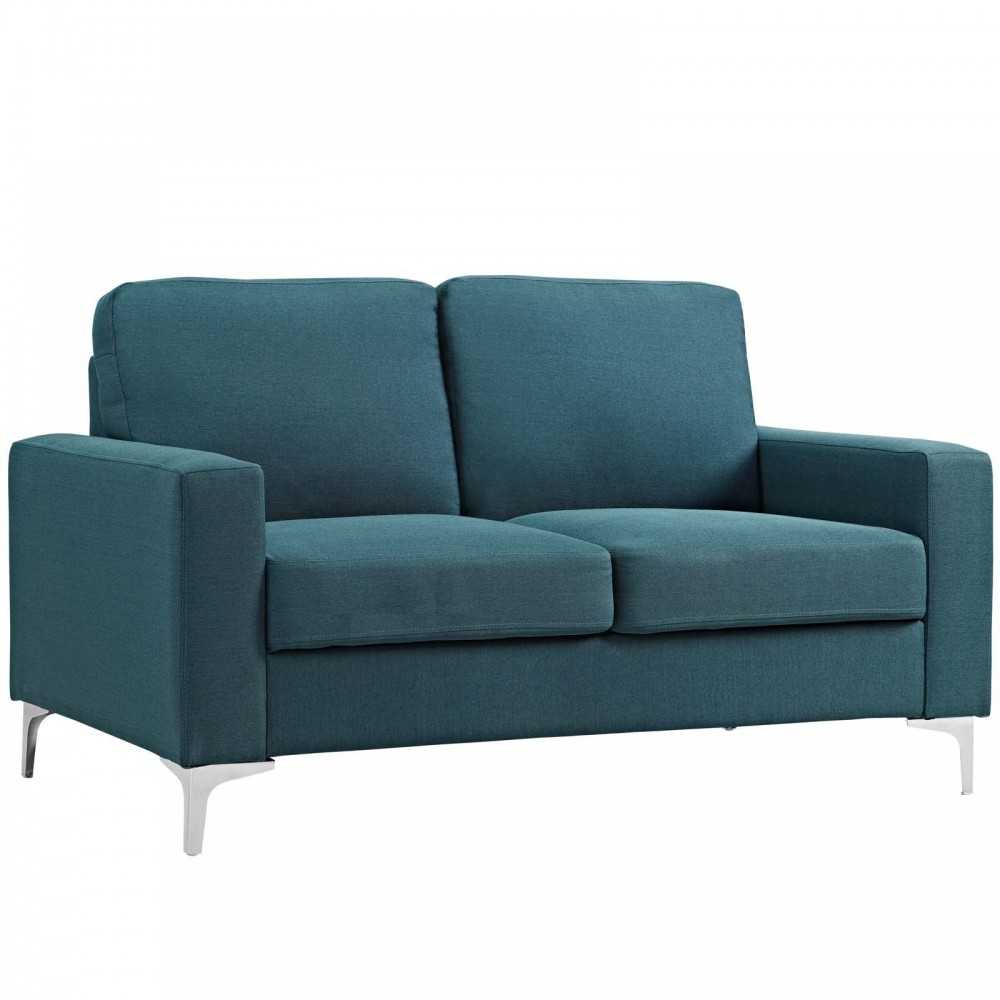 Allure 2 Piece Sofa and Armchair Set, Blue