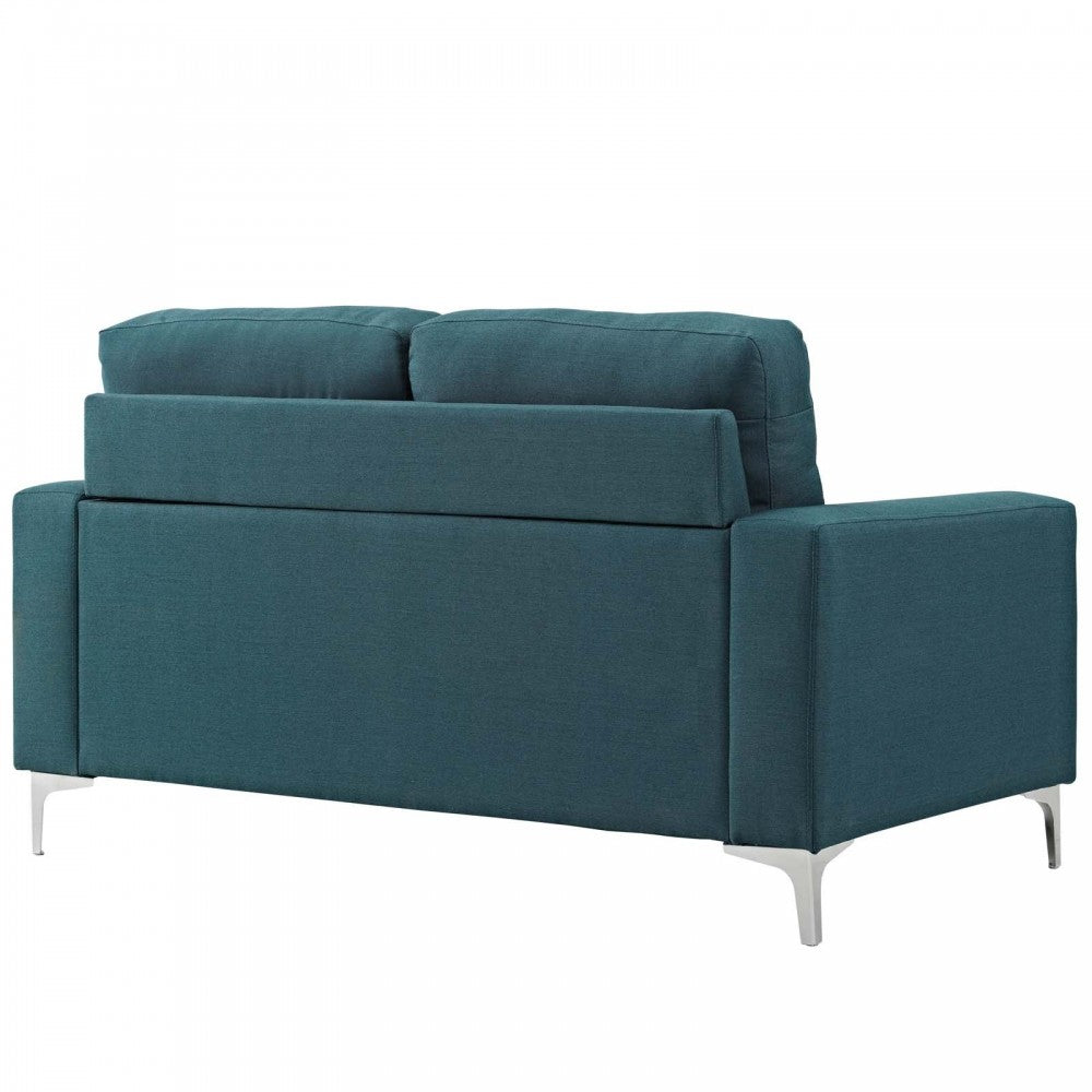 Allure 2 Piece Sofa and Armchair Set, Blue