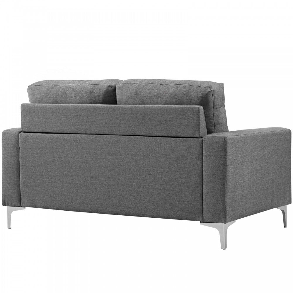 Allure Upholstered Sofa, Gray
