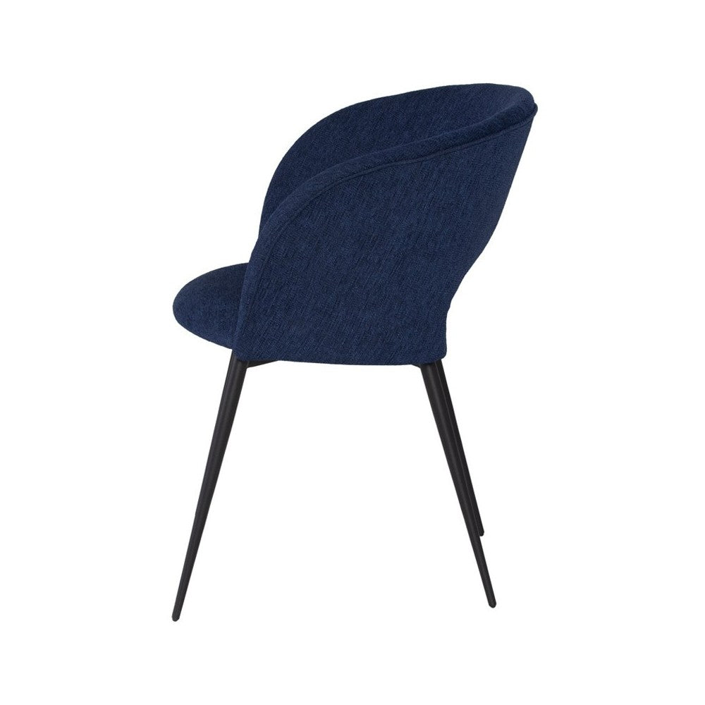 Alotti True Blue Fabric Dining Chair