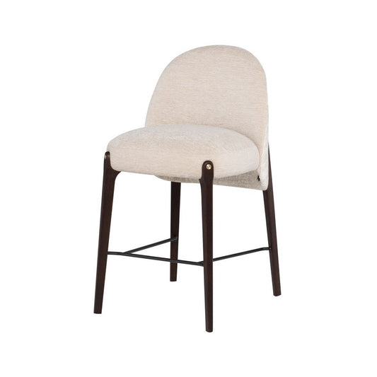 Ames Gema Pearl Fabric Counter Stool