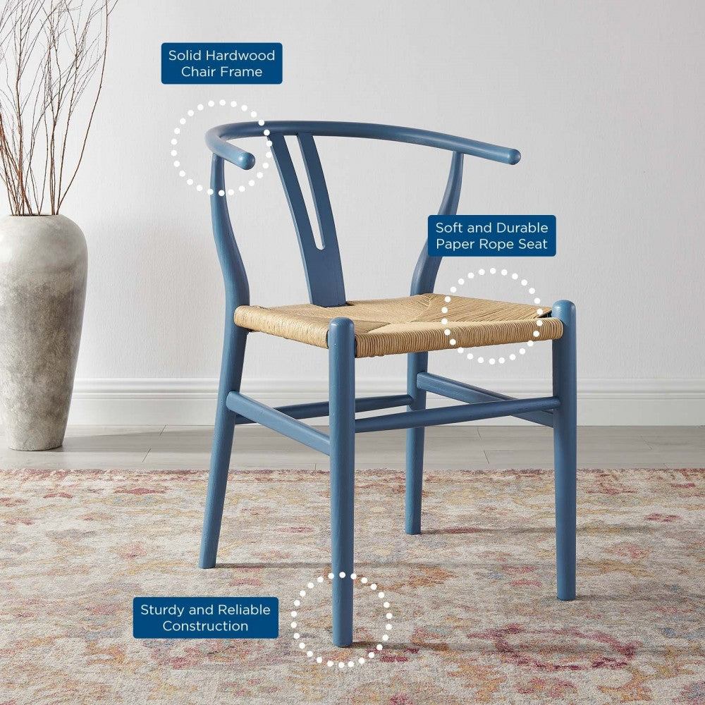 Amish Dining Wood Side Chair, Harbor