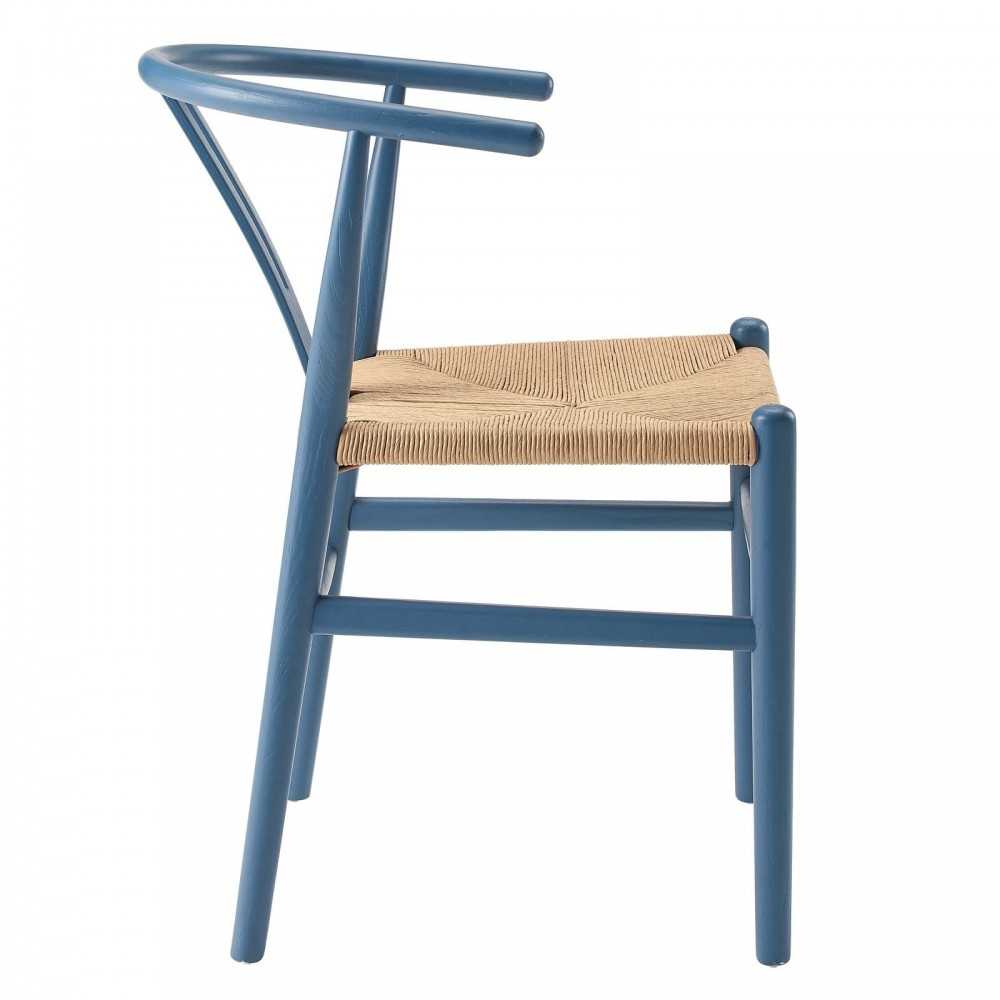 Amish Dining Wood Side Chair, Harbor