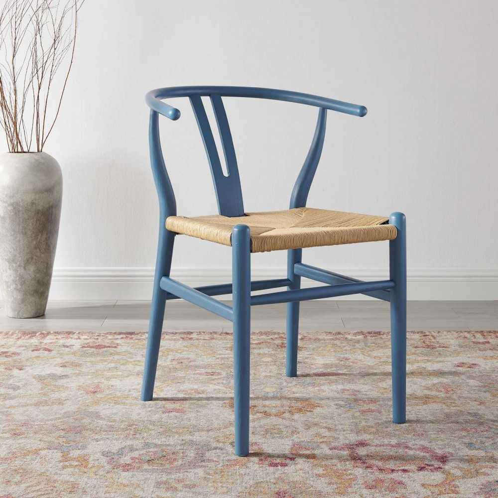 Amish Dining Wood Side Chair, Harbor