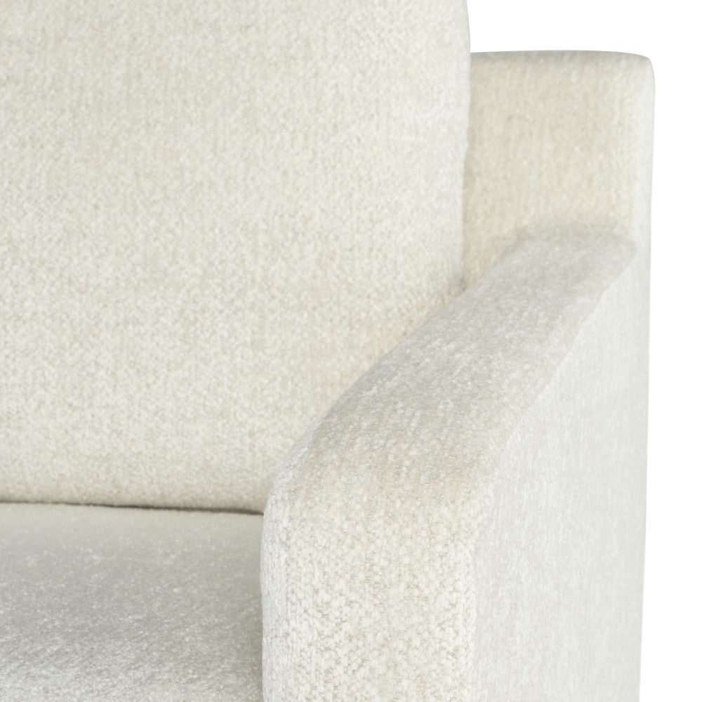 Anders Coconut Fabric Single Seat Sofa, HGSC841