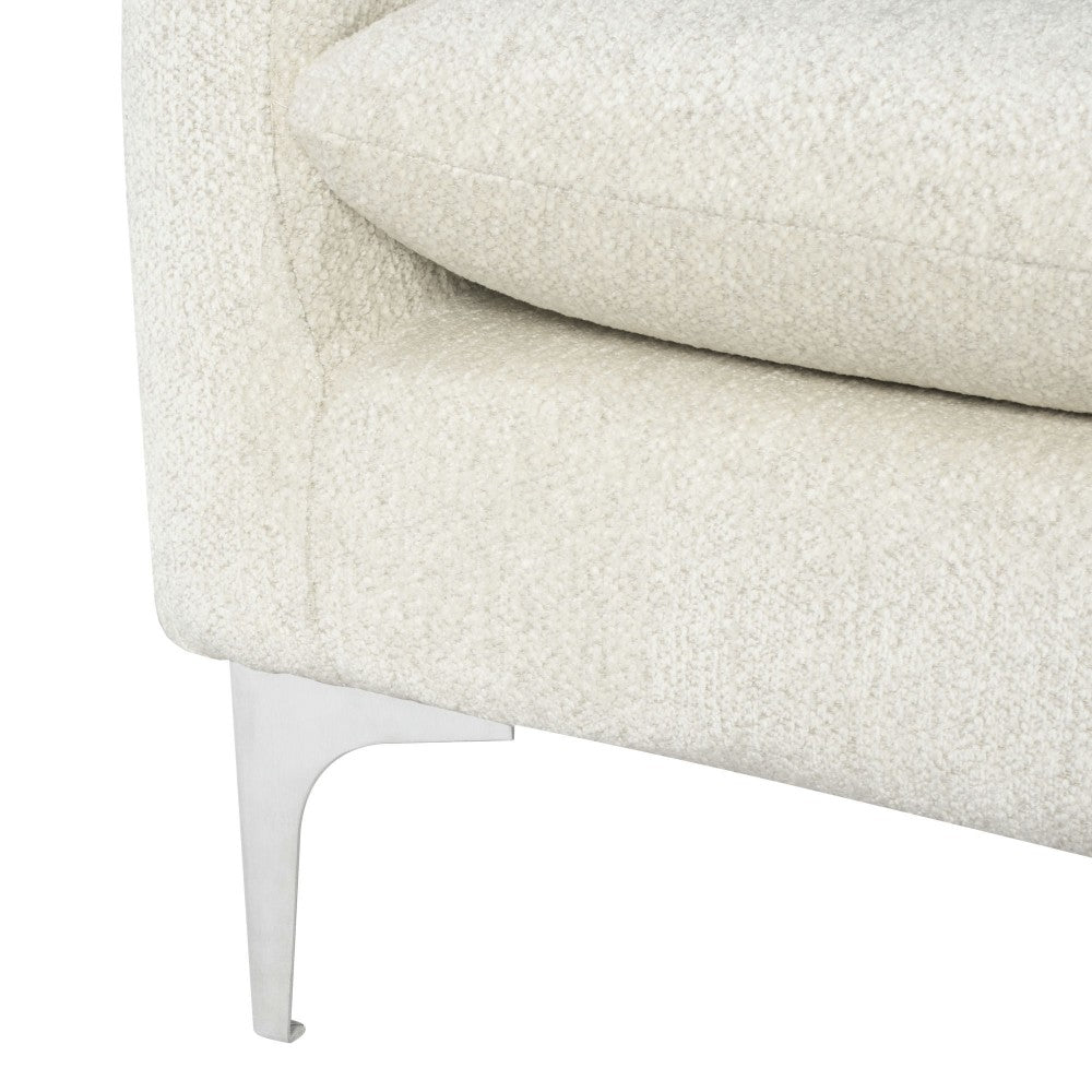 Anders Coconut Fabric Single Seat Sofa, HGSC843