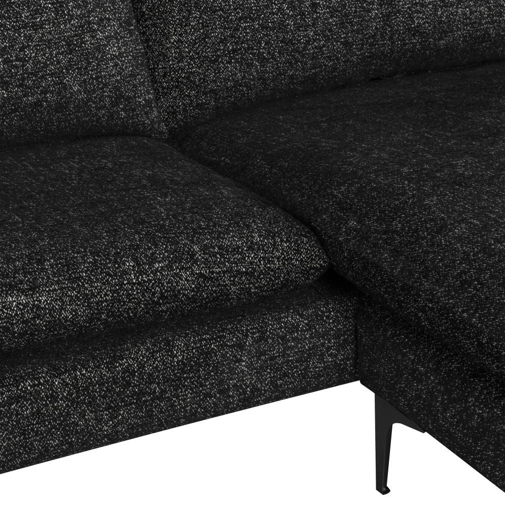 Anders Salt & Pepper Fabric Sectional Sofa, HGSC814