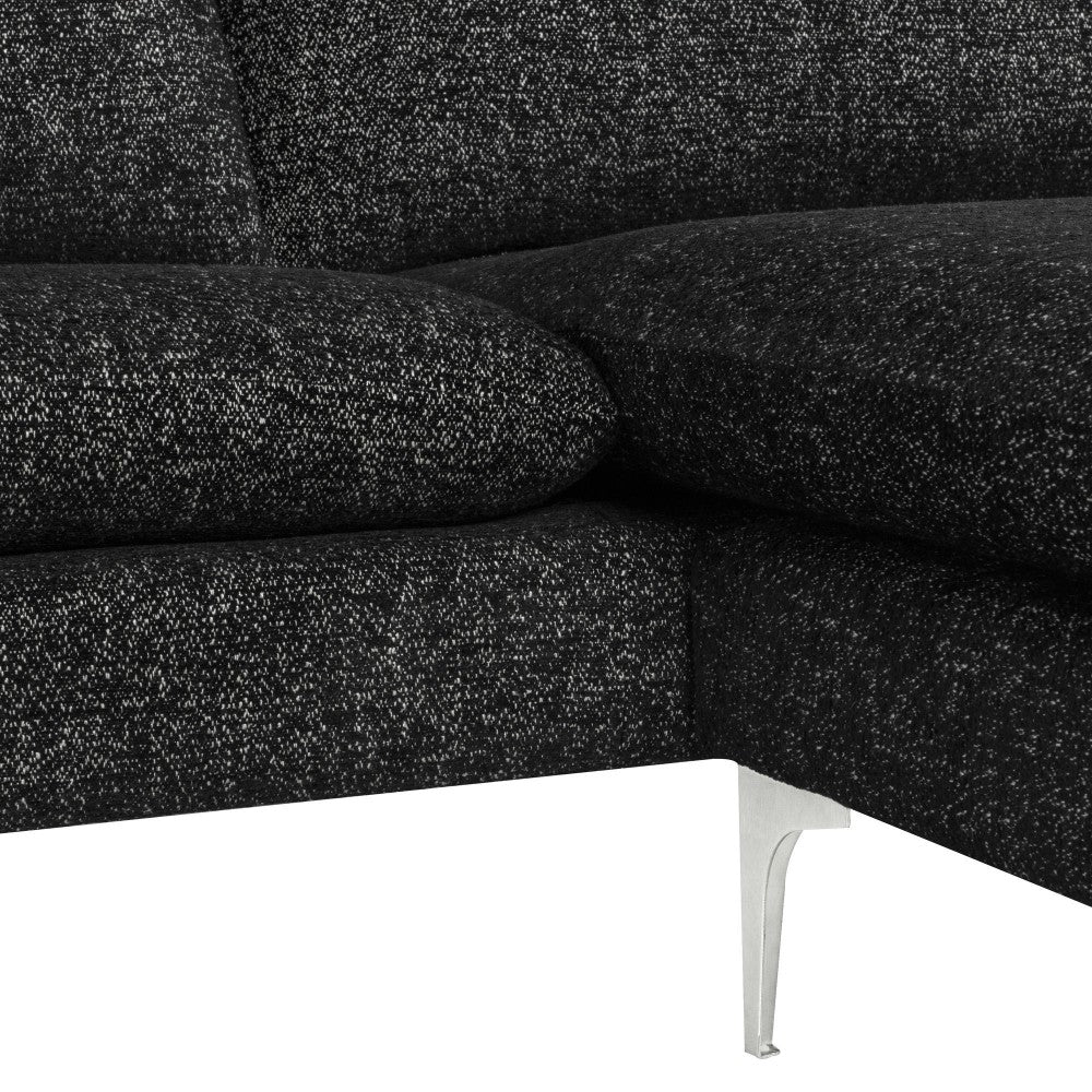 Anders Salt & Pepper Fabric Sectional Sofa, HGSC852