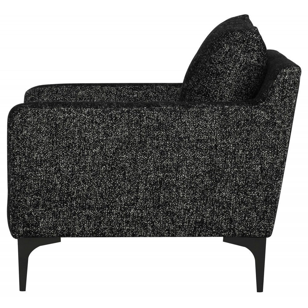 Anders Salt & Pepper Fabric Single Seat Sofa, HGSC810