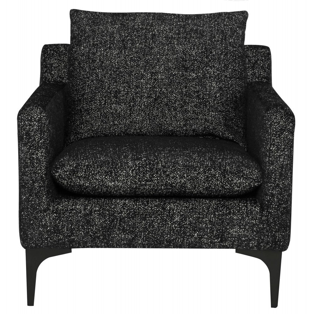 Anders Salt & Pepper Fabric Single Seat Sofa, HGSC810