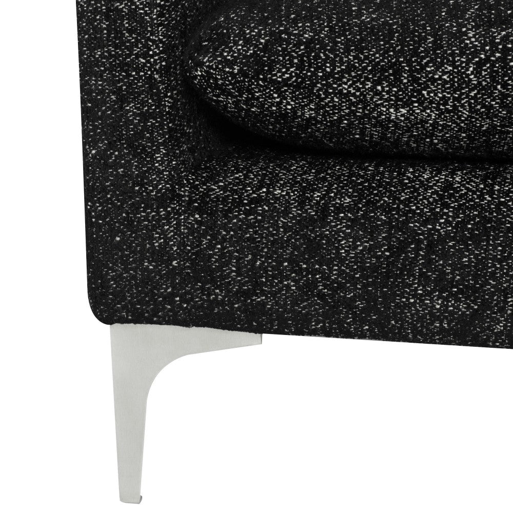 Anders Salt & Pepper Fabric Single Seat Sofa, HGSC844