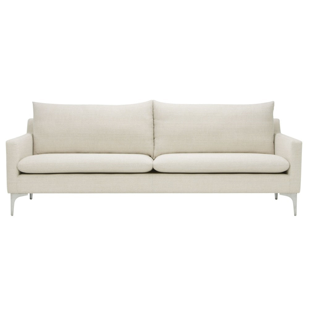 Anders Sand Fabric Triple Seat Sofa, HGSC108