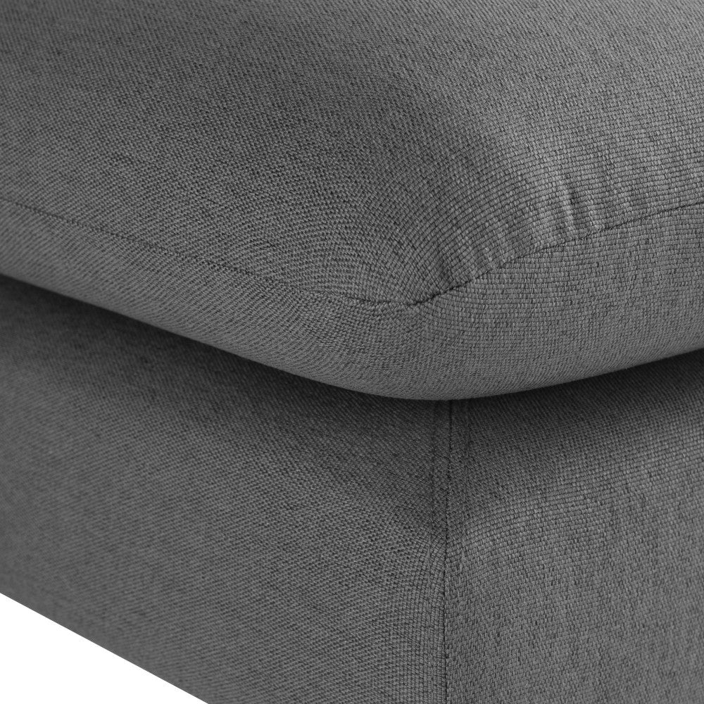 Anders Slate Gray Fabric Sectional Sofa, HGSC483