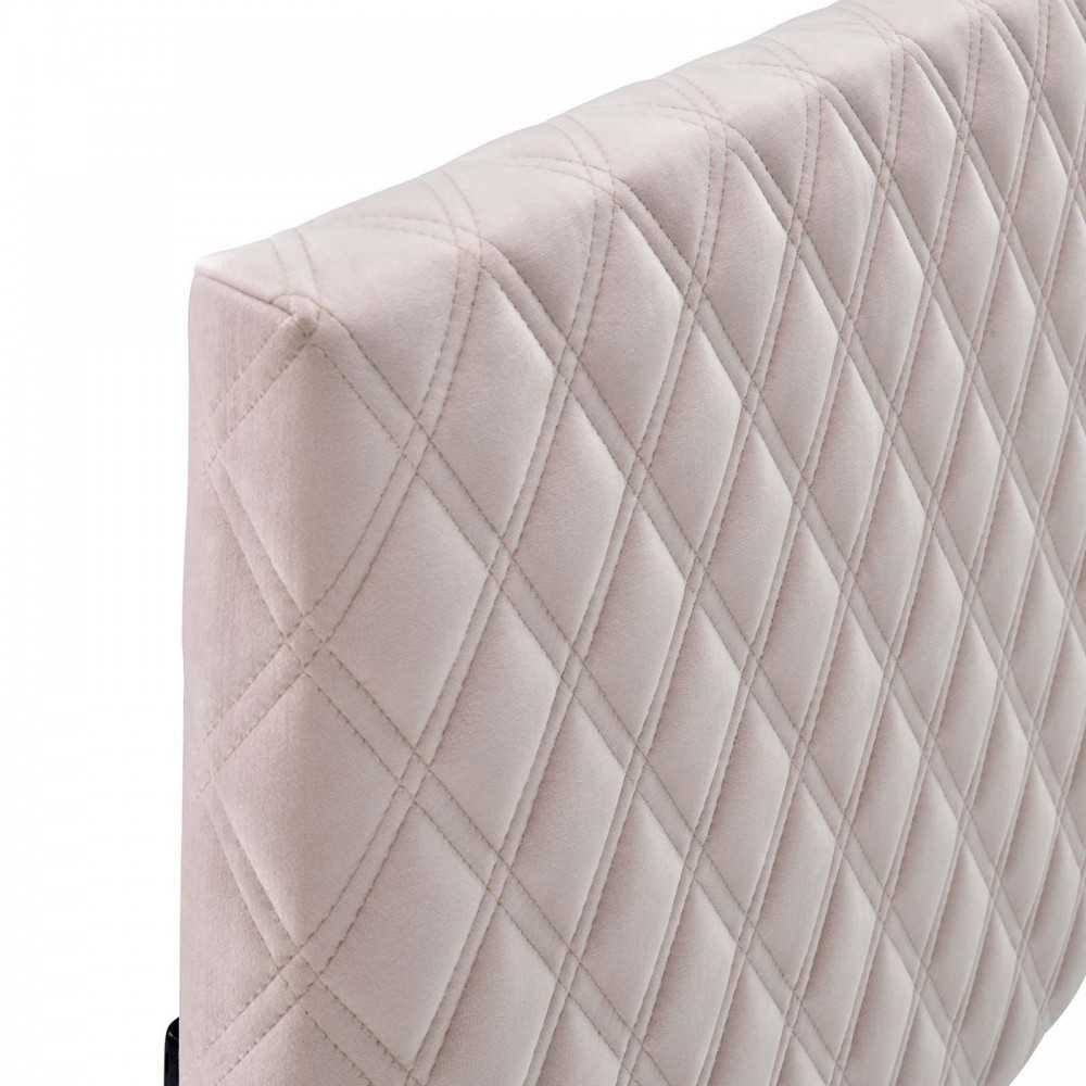 Angela Full/Queen Performance Velvet Headboard, Pink