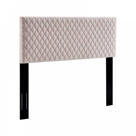 Angela King Performance Velvet Headboard, Pink