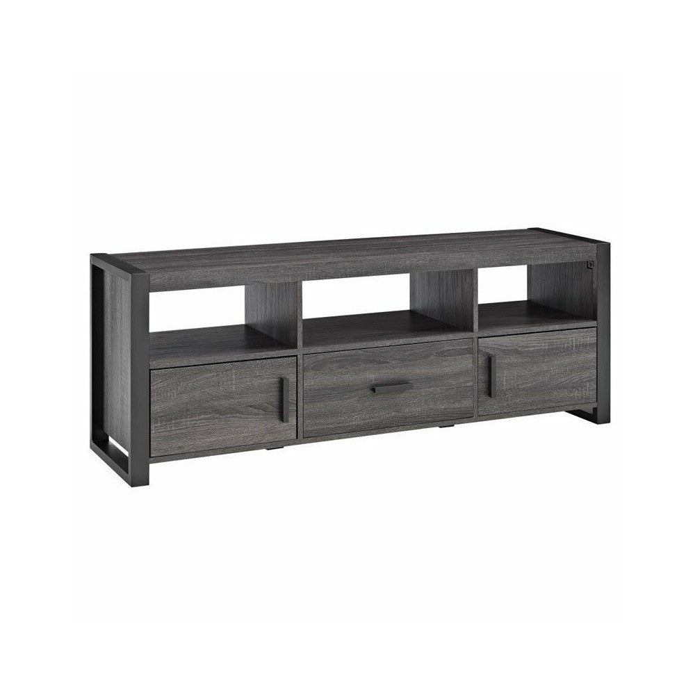 angelo:HOME Industrial 60" TV Stand - Charcoal