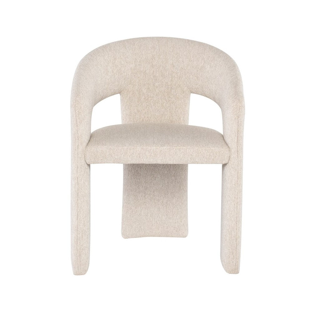 Anise Shell Fabric Dining Chair