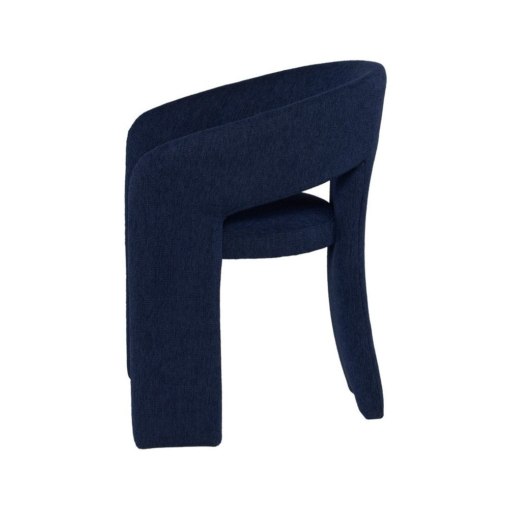 Anise True Blue Fabric Dining Chair