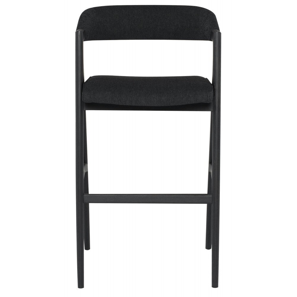 Anita Activated Charcoal Fabric Bar Stool