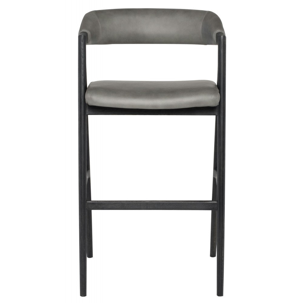 Anita Dove Leather Bar Stool