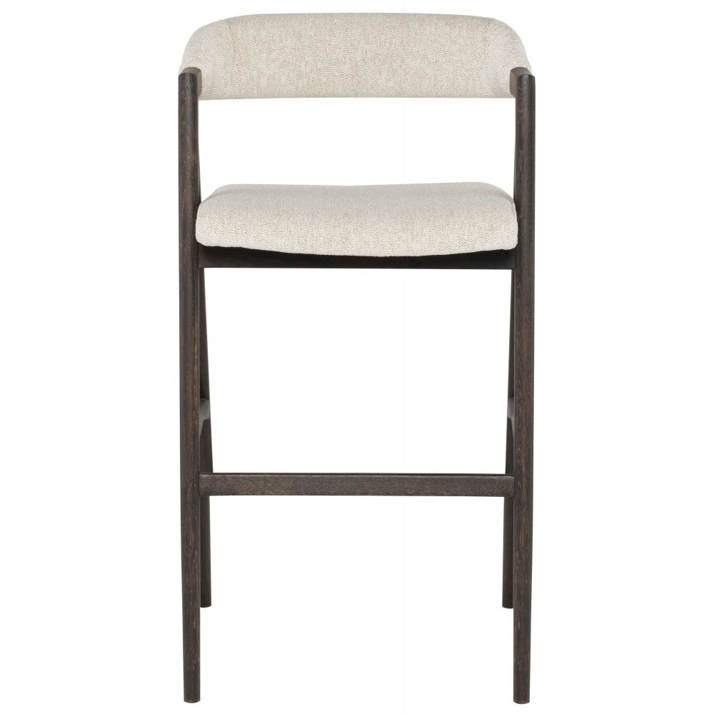 Anita Shell Fabric Bar Stool