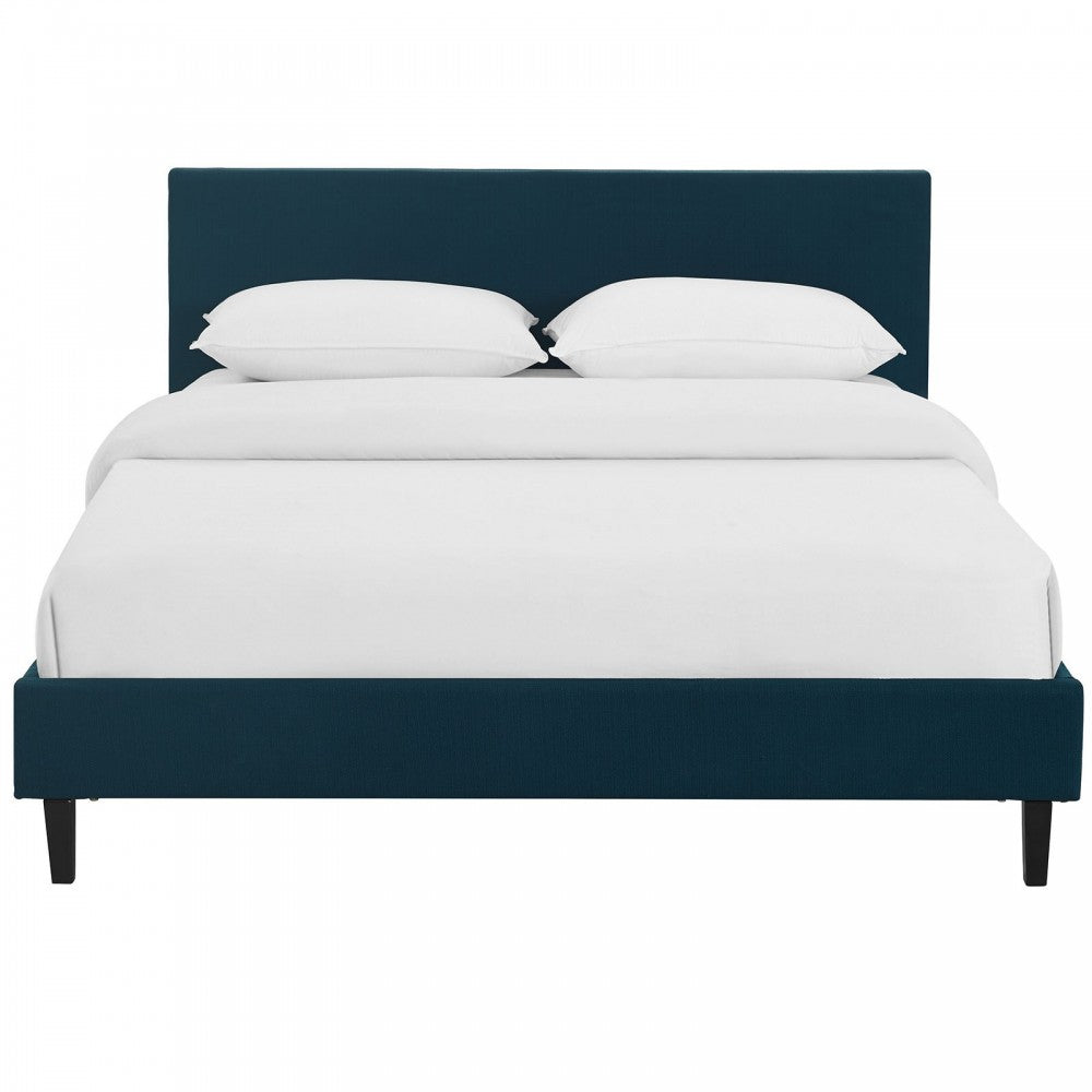 Anya Queen Bed, Azure