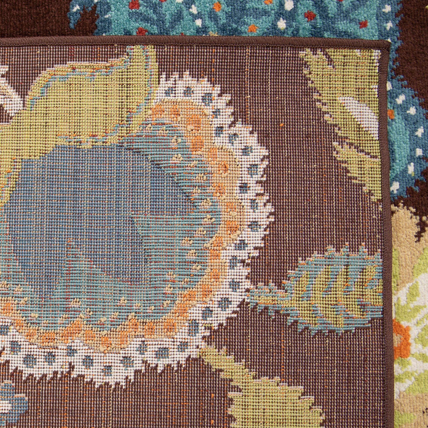 Orian Veranda Ethridge Brown 62"X90"