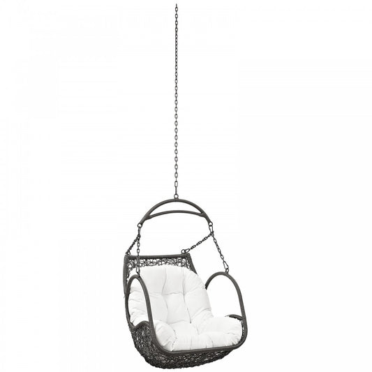 Arbor Outdoor Patio Swing Chair Without Stand, White