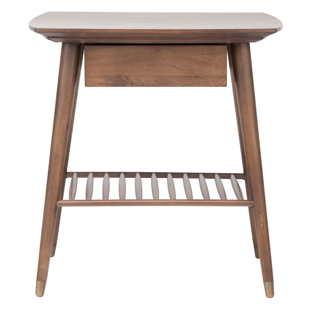 Ari Walnut Wood Side Table, HGST122