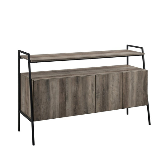 Arlo 52" Urban Industrial TV Stand - Gray Wash