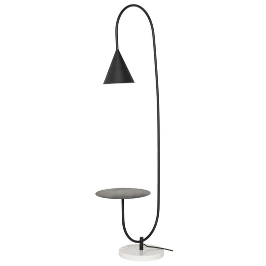 Arnold Black Metal Floor Lighting