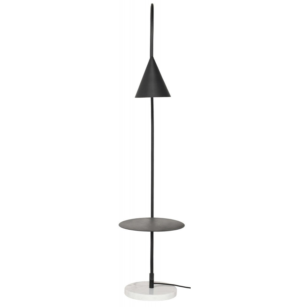 Arnold Black Metal Floor Lighting