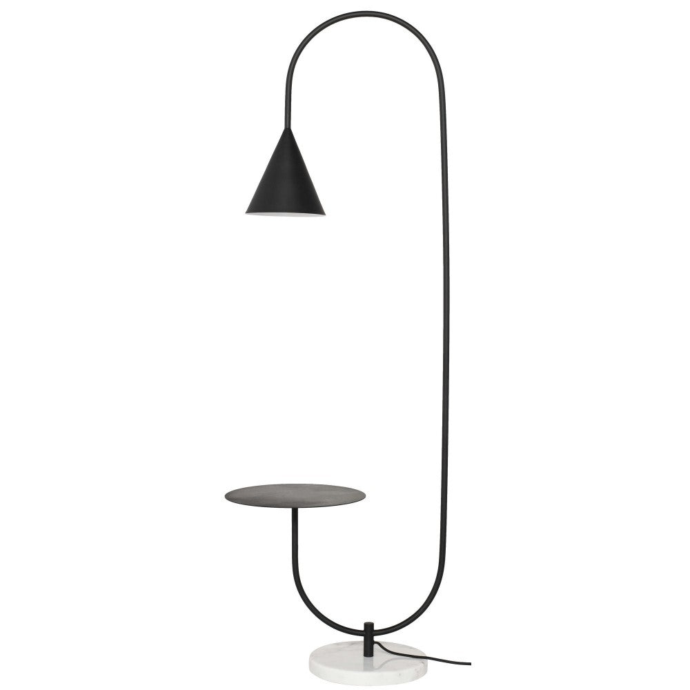 Arnold Black Metal Floor Lighting