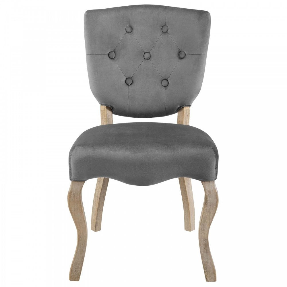 Array Dining Side Chair Set of 2, Gray