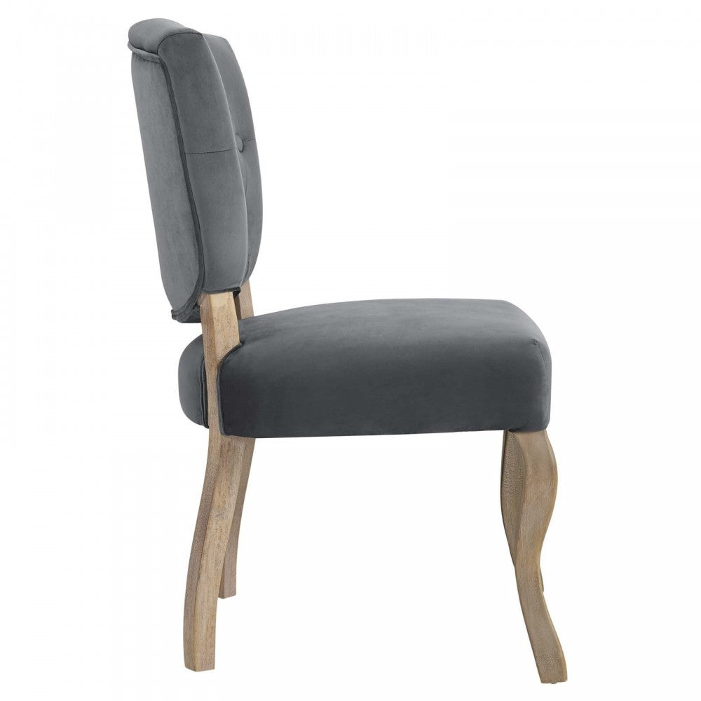 Array Dining Side Chair Set of 2, Gray