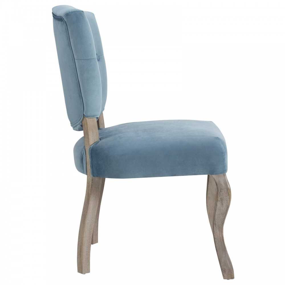Array Dining Side Chair Set of 2, Sea Blue