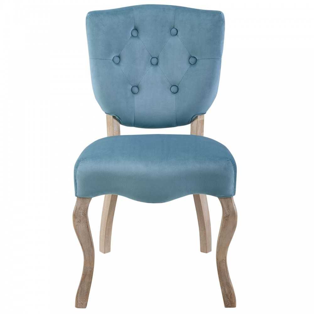 Array Dining Side Chair Set of 2, Sea Blue