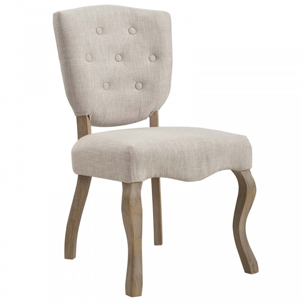 Array Dining Side Chair Set of 2, Beige